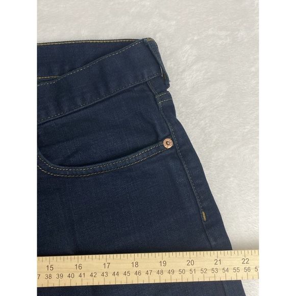 Levi's 538 Straight Denim Jeans Mens‎ Blue Dark Wash Size 34x32 (34x29 Measured) - Picture 7 of 16